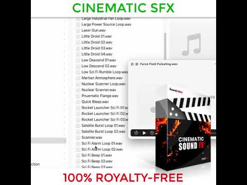 Cinematic Sound effects Pack (2023)