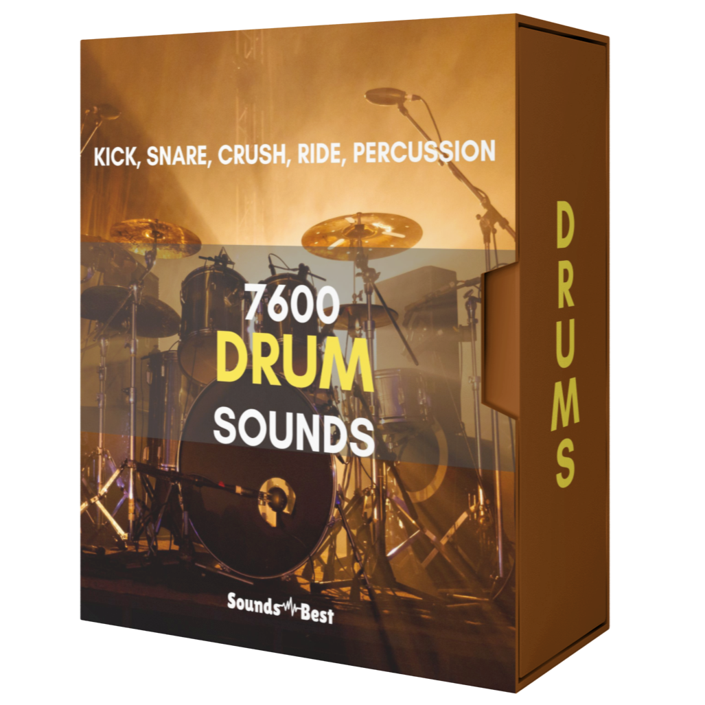 7600+ Drum Kit Sounds