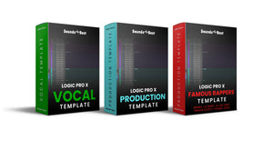 Templates Bundle (Production, Vocal recording & Top rapper presets) Logic Pro X