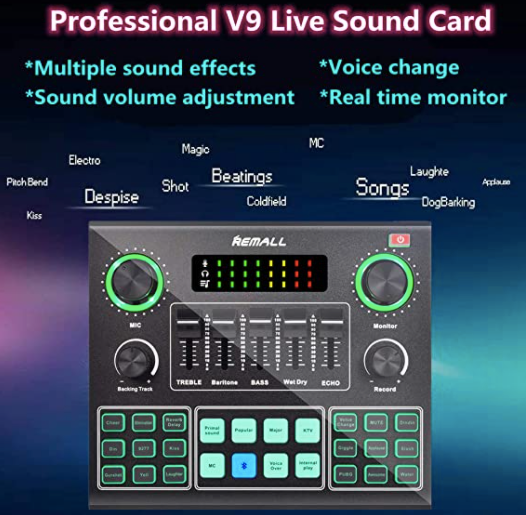All-in-one Home Studio Sound Card with Bluetooth All-in-one Home Studio Sound Card with Bluetooth - Sounds Best