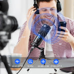 Load image into Gallery viewer, USB Microphone for With Stand, Best sound effects &amp; music for creators
