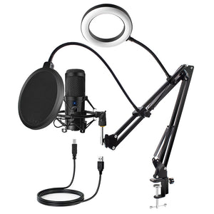 Usb Microphone, Tonor Condenser Computer Pc Microphone With Stand