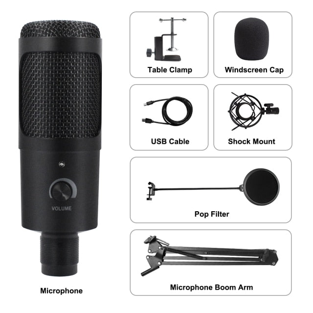 USB Microphone for With Stand, Best sound effects & music for creators