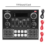 Load image into Gallery viewer, Full Set Podcaster kit with Condenser Microphone + Mixer Sound Card Live Broadcast, Best sound effects &amp; music for creators
