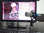 Load image into Gallery viewer, Full Set Podcaster kit with Condenser Microphone + Mixer Sound Card Live Broadcast, Best sound effects &amp; music for creators
