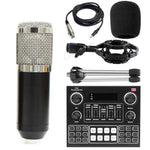 Load image into Gallery viewer, Full Set Podcaster kit with Condenser Microphone + Mixer Sound Card Live Broadcast, Best sound effects &amp; music for creators
